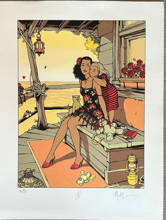 COMICS Ex-libris : Golden City - Le Dossier Harrison (Malfin)