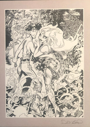 COMICS Ex-libris : Marlysa (Danard Jean-Pierre)