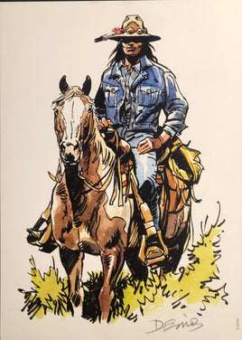 COMICS Ex-libris : Red Road (Derib)