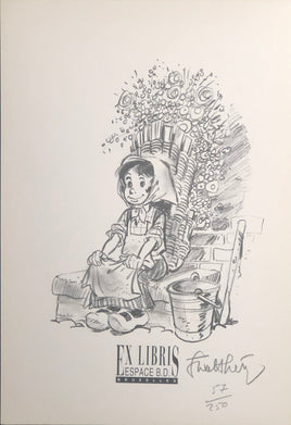 COMICS Ex-libris : Tchantchès (Walthéry)