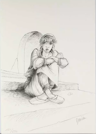 COMICS, Portfolio Duvivier Marianne : Mauvaise Graine (Numbered & Signed)