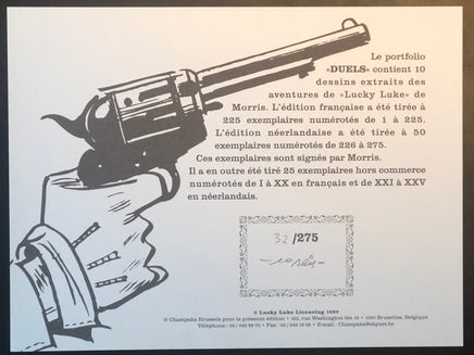 COMICS Portfolio : Lucky Luke "Duels" (Morris)