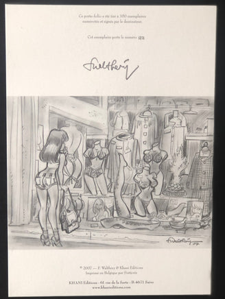 COMICS Portfolio : Pin-Up "Rêves de Velours" (Walthéry, François)