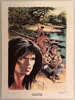 COMICS Print : Histoire sans héros -Vingt ans après (Dany) / 20 ex (HC) + signed