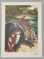 COMICS Print : Histoire sans héros -Vingt ans après (Dany) / 20 ex (HC) + signed