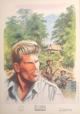 COMICS Ex-libris : Histoire sans héros / Een Avontuur zonder helden (Dany)