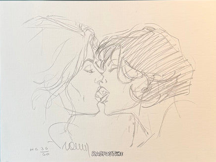 COMICS Print : Largo Winch 'Voir Venise...' (Francq Philippe) (°1998)