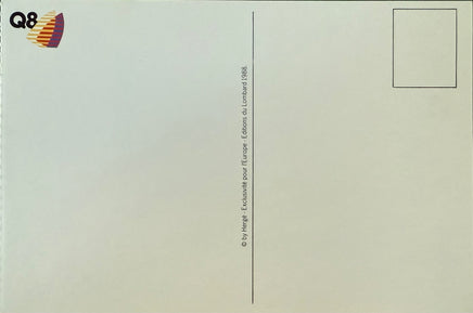 COMICS Print : Tintin 'Q8' (Hergé) (°1988)