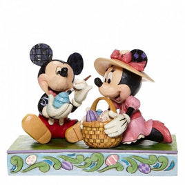 Disney Traditions Figure - Mickey Mouse And Minnie Easter Artistry (12Cm) Disney Traditions