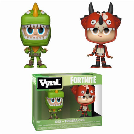 Funko Vynl - Fortnite Rex + Tricera Ops Figurines