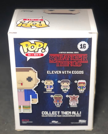 FUNKO POP! 8-Bit - Stranger Things - Eleven w/ Eggos (16) Exclusive 'Damaged Packaging'