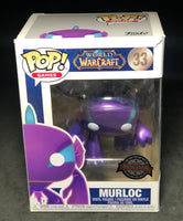 FUNKO POP! Games - World of Warcraft - Murloc (Metallic) (33) Exclusive "Small Damaged Packaging"