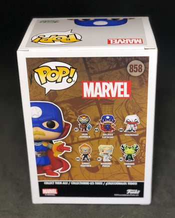FUNKO POP! Marvel - Infinity Warps - Solder Supreme (858) "Small Damaged Packaging"