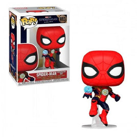FUNKO POP! Marvel - Spider-Man, No Way Home - Spider-Man (Integrated Suit) (913) "Small Damaged Packaging"'