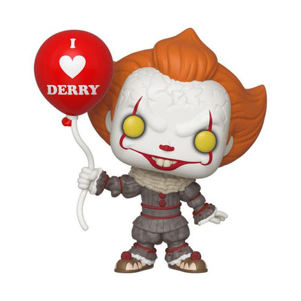 Funko POP! Movies - IT, Chapter Two - Vinyl Figure Pennywise w/ Balloon (I Heart Derry) (780)