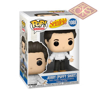 FUNKO POP! Television - Seinfeld - Jerry Seinfeld (Puffy Shirt) (1088) 'Small Damaged Packaging'