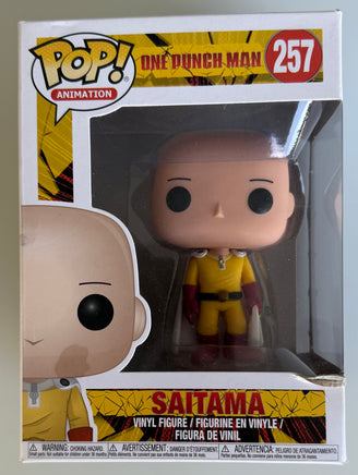 Funko POP! Animation - One Punch Man - Saitama (257) "Small Box Damage"
