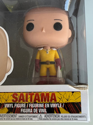 Funko POP! Animation - One Punch Man - Saitama (257) "Small Box Damage"