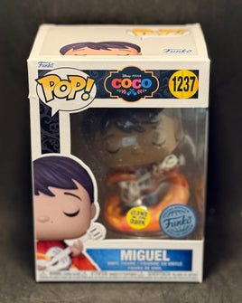 Funko POP! Disney - Coco - Miguel (GITD) (1237) Exclusive "Small Box Damage"