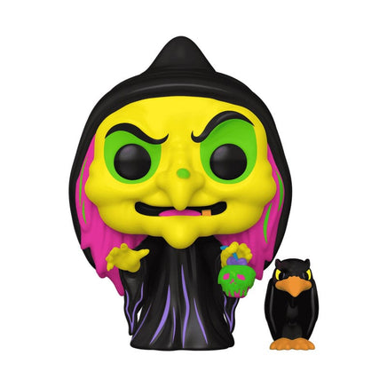 Funko POP! Disney - Snow White & The 7 Dwarfs - Disguised Evil Queen (Blacklight) (1426) - Exclusive