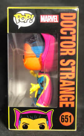 Funko POP! Marvel - Marvel Black Light - Doctor Strange (651) 'Minor Box Damage'
