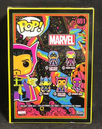 Funko POP! Marvel - Marvel Black Light - Doctor Strange (651) 'Minor Box Damage'