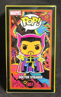 Funko POP! Marvel - Marvel Black Light - Doctor Strange (651) 'Minor Box Damage'