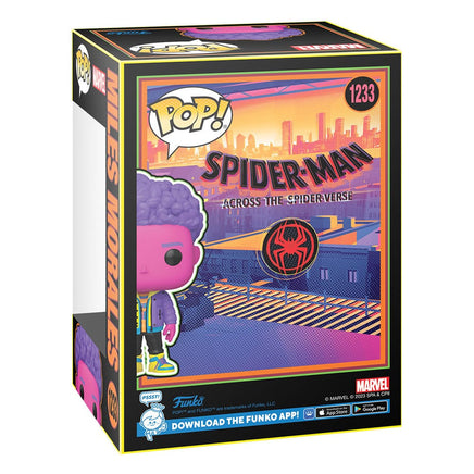 Funko POP! Marvel - Spider-Man : Across the Spider-Verse - Miles Morales (Blacklight) (1223) Exclusive