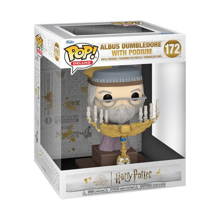 Funko POP! Movies - Harry Potter (Deluxe) : Albus Dumbledore w/ Podium (172)