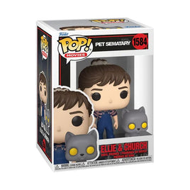 Funko POP! Movies - Pet Sematary - Ellie Creed & Church (1584)