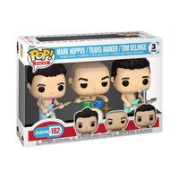 Funko POP! Rocks - Blink 182 : Mark Hoppus / Travis Barker / Tom Delonge) (3Pack)