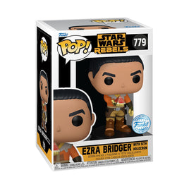 Funko POP! Star Wars - Rebels - Ezra Bridger w/ Sith Holocron (779) Exclusive