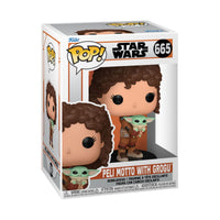 Funko POP! Star Wars - The Mandalorian - Peli Motto w/ Grogu (665)