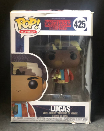 Funko POP! Television - Stranger Things - Lucas Sinclair (425) Box Damage