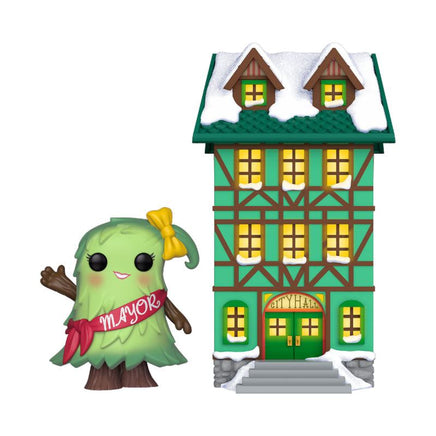 Funko POP! Town Christmas - Peppermint Lane - Mayor Patty Noble w/ City Hall (04)