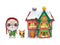 Funko POP! Town Christmas - Peppermint Lane - Santa Claus & Nutmeg w/ House (01)