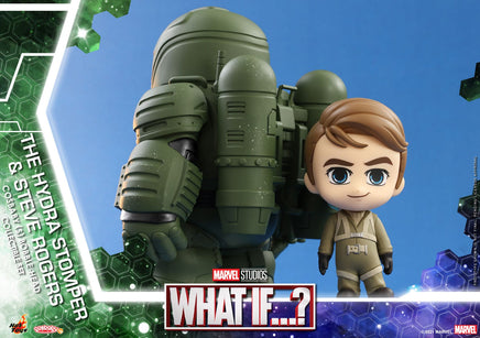 HOT TOYS - Marvel, What If...? (Cosbaby Serie) - Hydra Stomper & Steve Rogers (10cm)