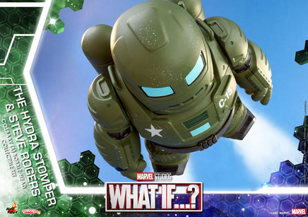 HOT TOYS - Marvel, What If...? (Cosbaby Serie) - Hydra Stomper & Steve Rogers (10cm)