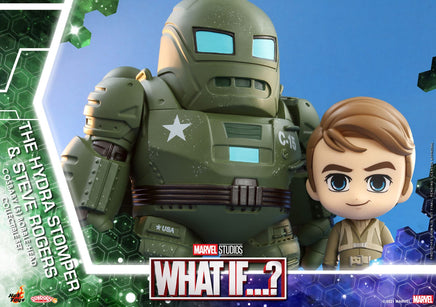 HOT TOYS - Marvel, What If...? (Cosbaby Serie) - Hydra Stomper & Steve Rogers (10cm)