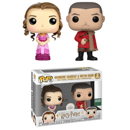 Pop! Movies - Harry Potter Hermione Granger & Viktor Krum (2Pack) Exclusive Pop
