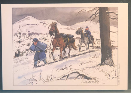 COMICS Ex-libris : The Bluecoats / Les Tuniques Bleues / De Blauwbloezen (Lambil)