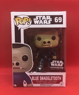 Funko POP! Star Wars - Blue Snaggletooth (69) Exclusive DAMAGED PACKAGING