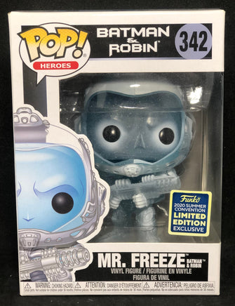 Funko Pop! Heroes - Batman & Robin Mr. Freeze (342) ’Minor Box Damage’