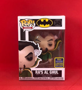 Funko POP! Heroes - Batman - Ra's Al Ghul (345) Exclusive "Small Damaged Packaging"