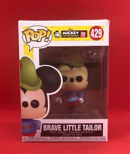Funko POP! Disney - Mickey, The True Original 90 Years - Brave Little Tailor (429) "Small Damaged Packaging"