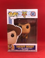 Funko POP! Disney - Toy Story 4 - Sheriff Woody (522) "Small Damaged Packaging"