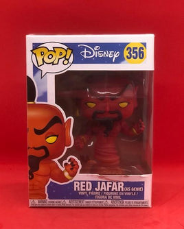 Funko POP! Disney - Aladdin - Red Jafar (as Genie) (356) "Small Damaged Packaging"