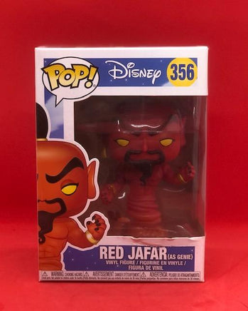 Funko POP! Disney - Aladdin - Red Jafar (as Genie) (356) "Small Damaged Packaging"
