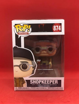 Funko POP! Movies - IT, Chapter Two - Shopkeeper (874) "Small Damaged Packaging"