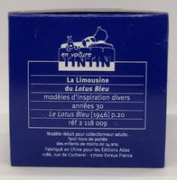 Tintin / Kuifje - Tintin's Cars 1/43 - The Blue Lotus Limousine (15cm)